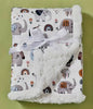Cozy Double Layered Animal Print Blanket
