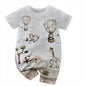 Animal hot air balloon & airplane bodysuit