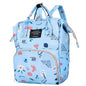 Blue Large Capacity Multifunctional Baby Bag