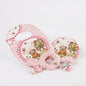 Pink teddy bear set