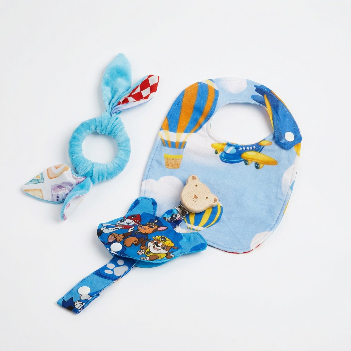Blue baby essentials set
