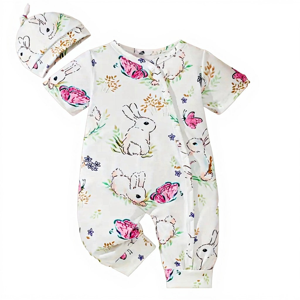 Cute rabbit bodysuit