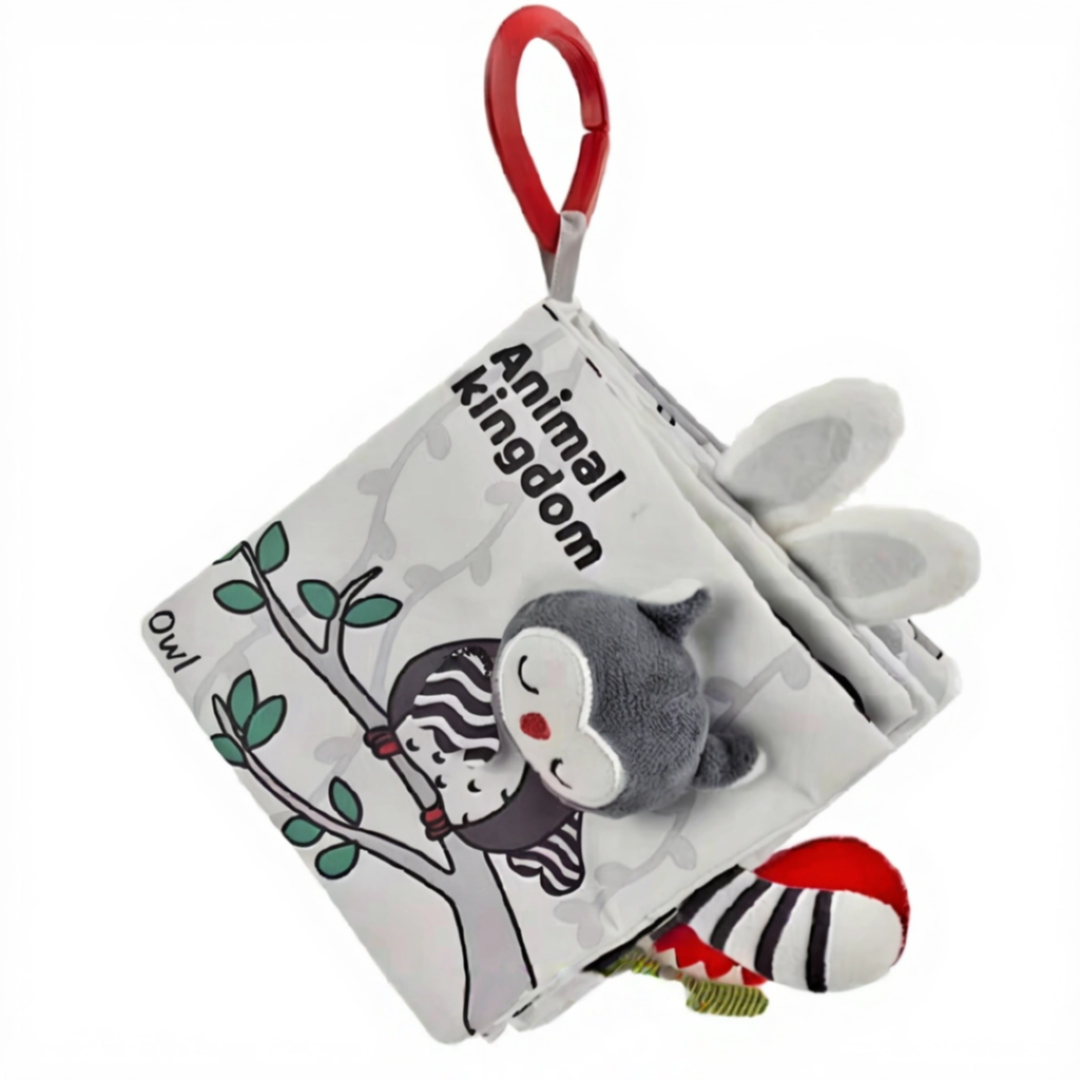 Soft Animal-Themed Cloth Book