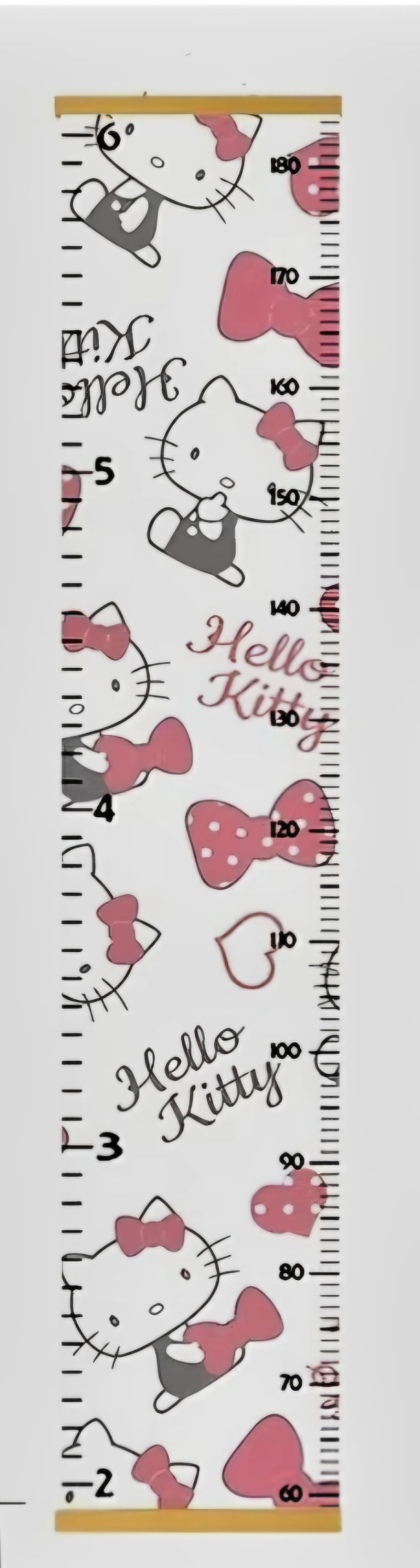 Hello Kitty Height Measurement Ruler