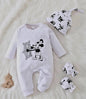 Mickey Mouse Bodysuit Set with Beanie & Gloves (3–6 Months)