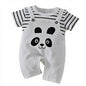 Boys’ Panda 2-in-1 Romper Set (6–9 Months)