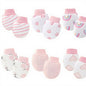 Cotton Baby Mittens (0–3 Months)