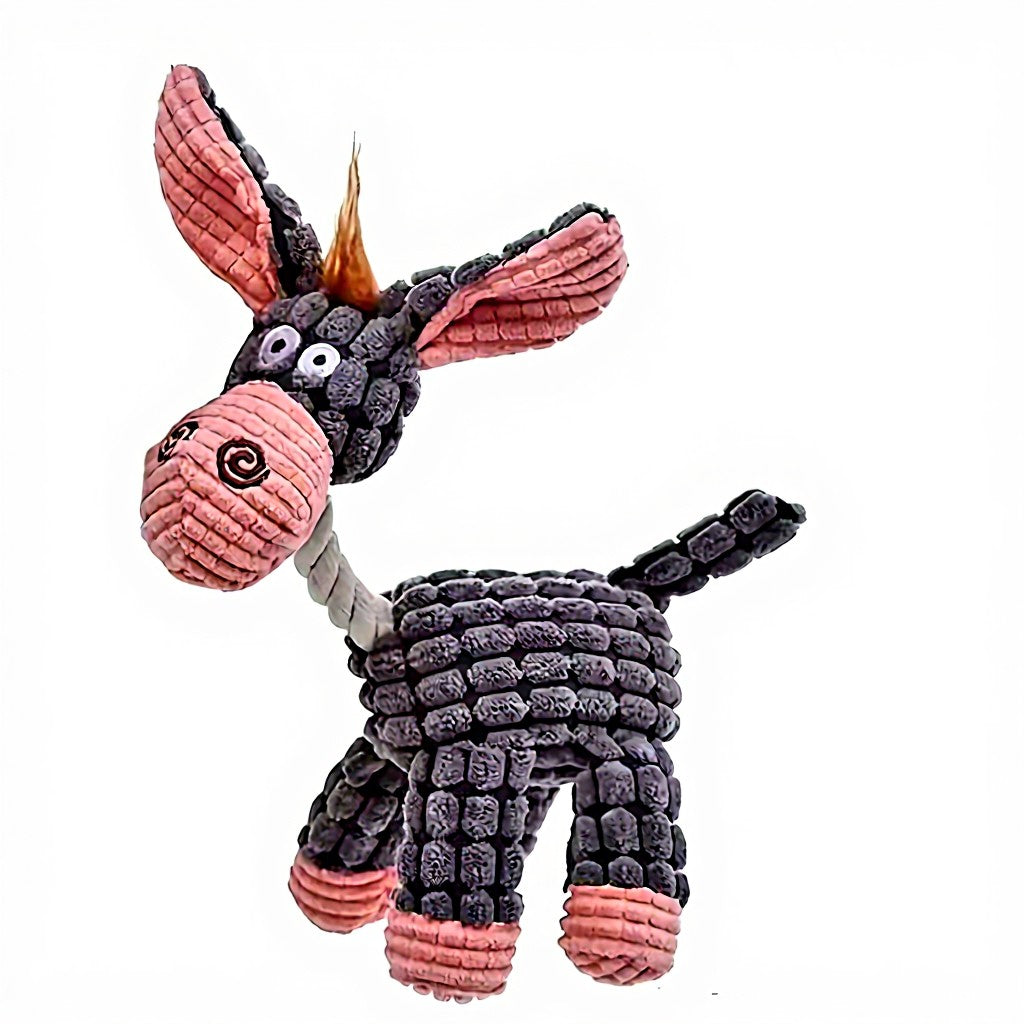 Plush Squeaky Rope Toy