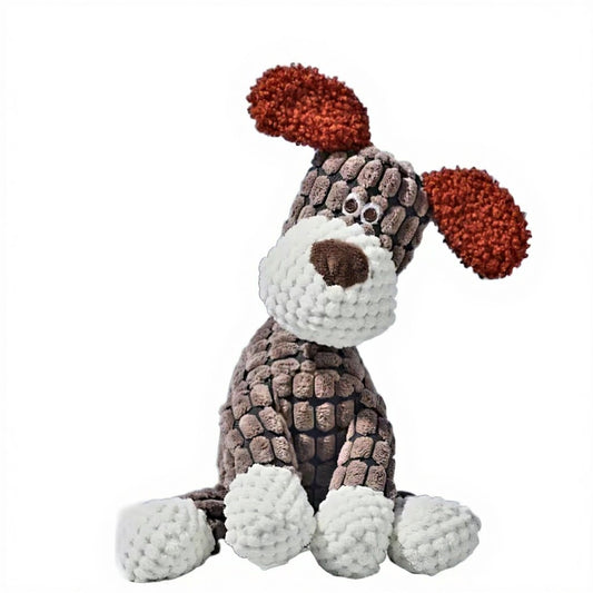 Plush Squeaky Rope Toy