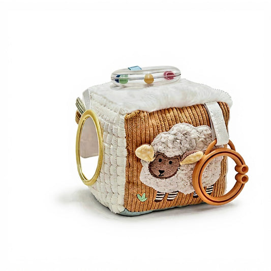 Fabric Sensory Activity Cube