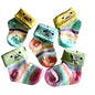 5 pairs of cute cartoon socks