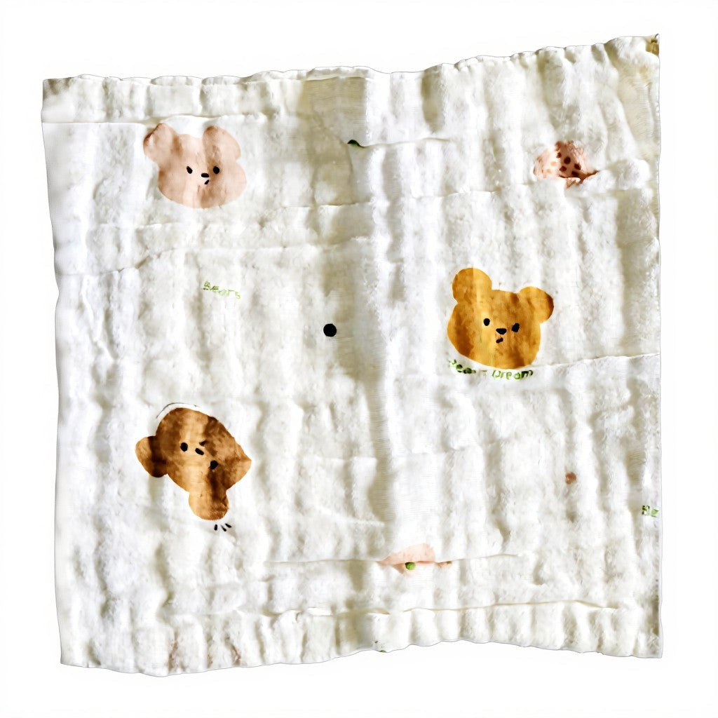 Soft absorbent baby towel