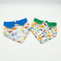 Bandana bibs with collar