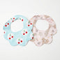 Scalloped bibs